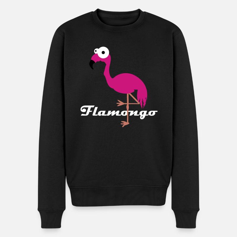 Flamongo - Pull Premium bio Homme - noir