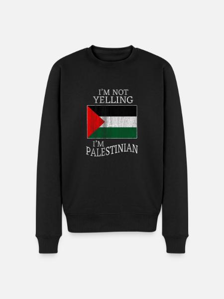 Palestine Palestinians - Men's Premium Organic Jumper - black
