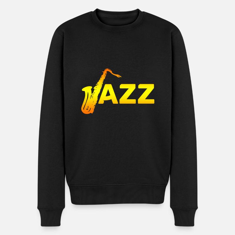 jazz - Pull Premium bio Homme - noir
