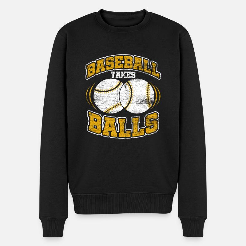 Baseball Baseball Baseball Batter - Pull Premium bio Homme - noir