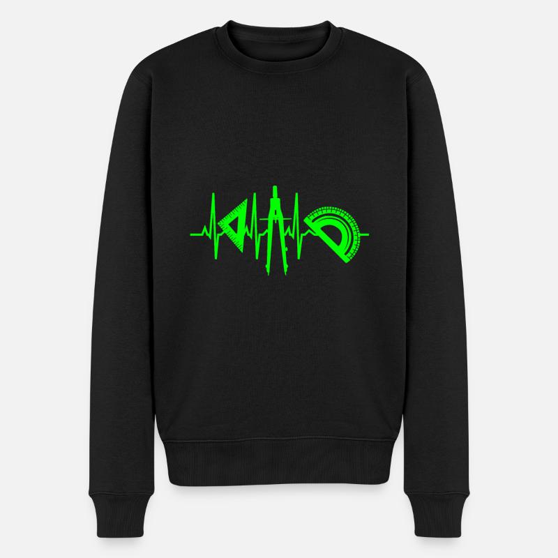 Architecture - Pull Premium bio Homme - noir