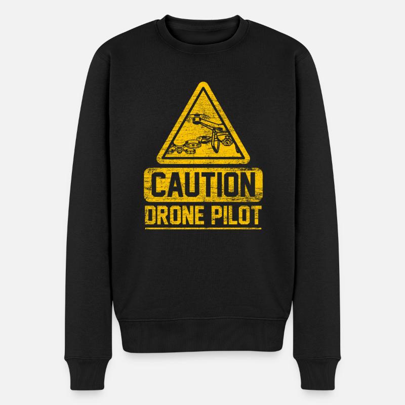 Appareil de drones appareil - Pull Premium bio Homme - noir