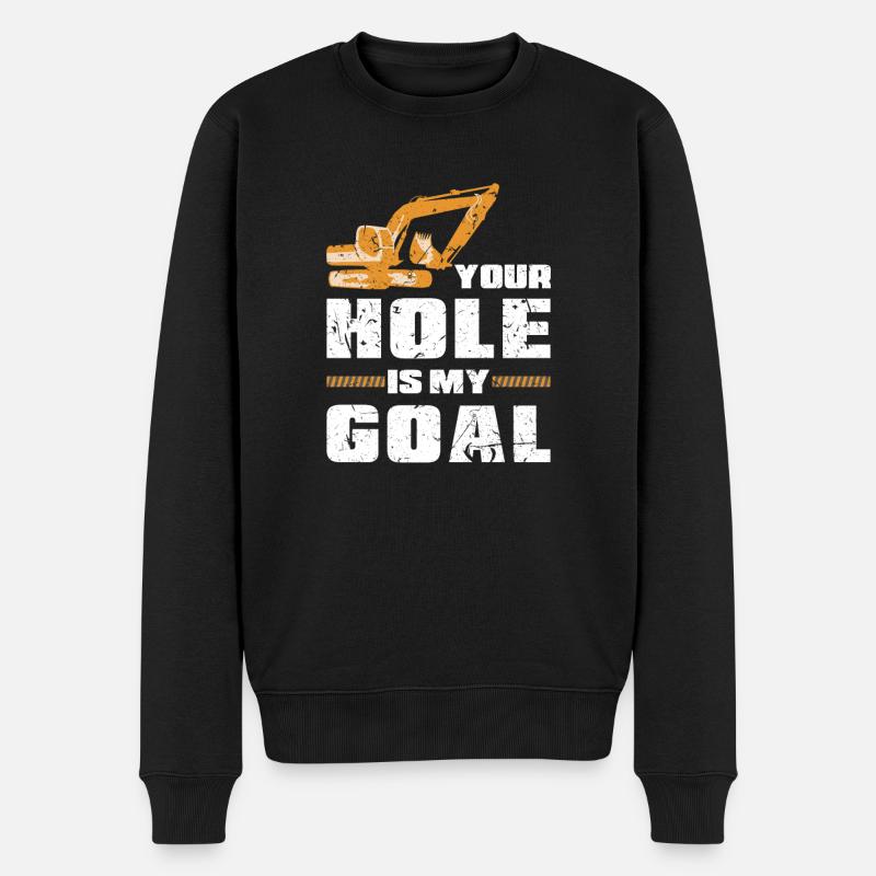 Pelle pelle - Pull Premium bio Homme - noir