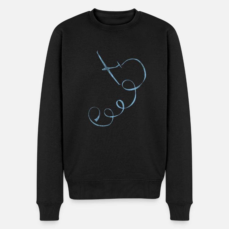 Segelfliegen Freizeit - Männer Premium Bio Pullover - Schwarz