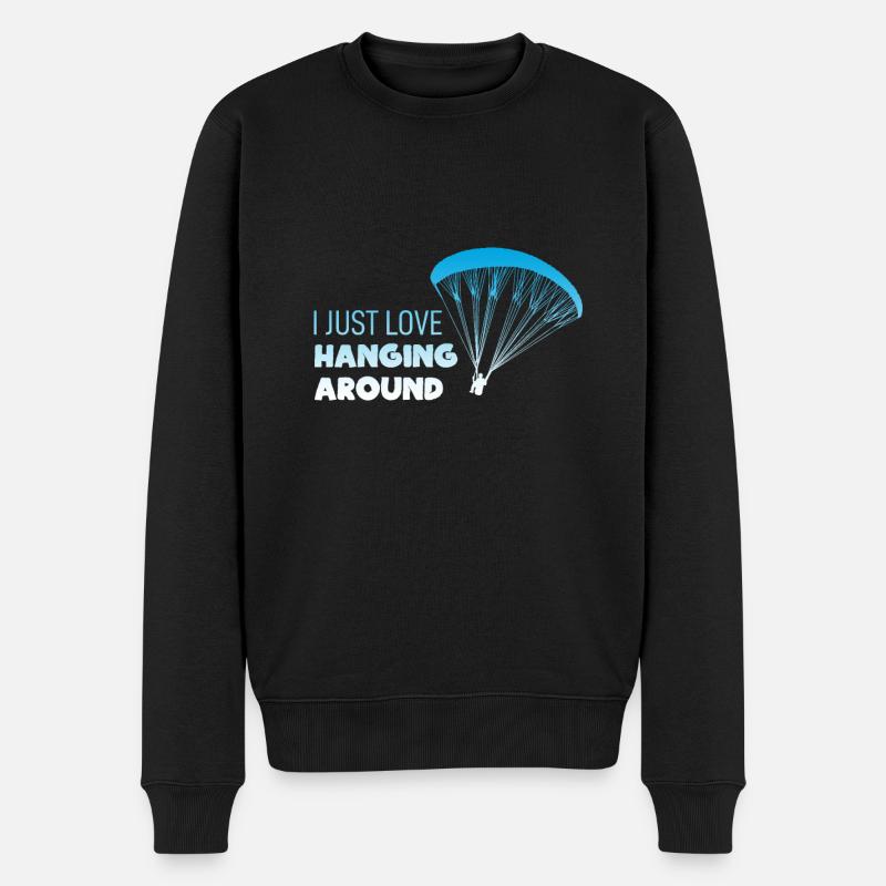 parapente - Pull Premium bio Homme - noir