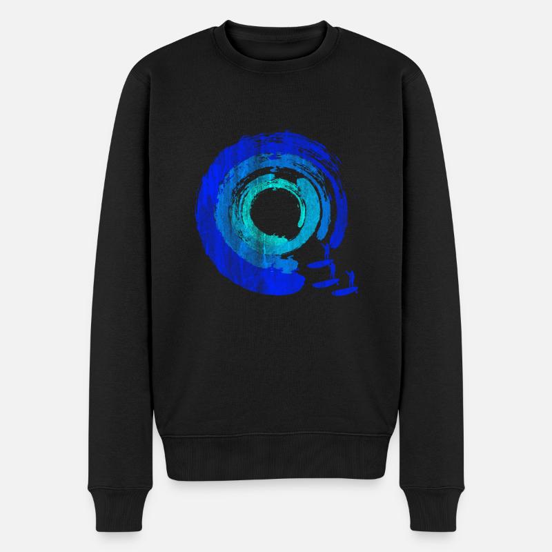 SUP - Männer Premium Bio Pullover - Schwarz