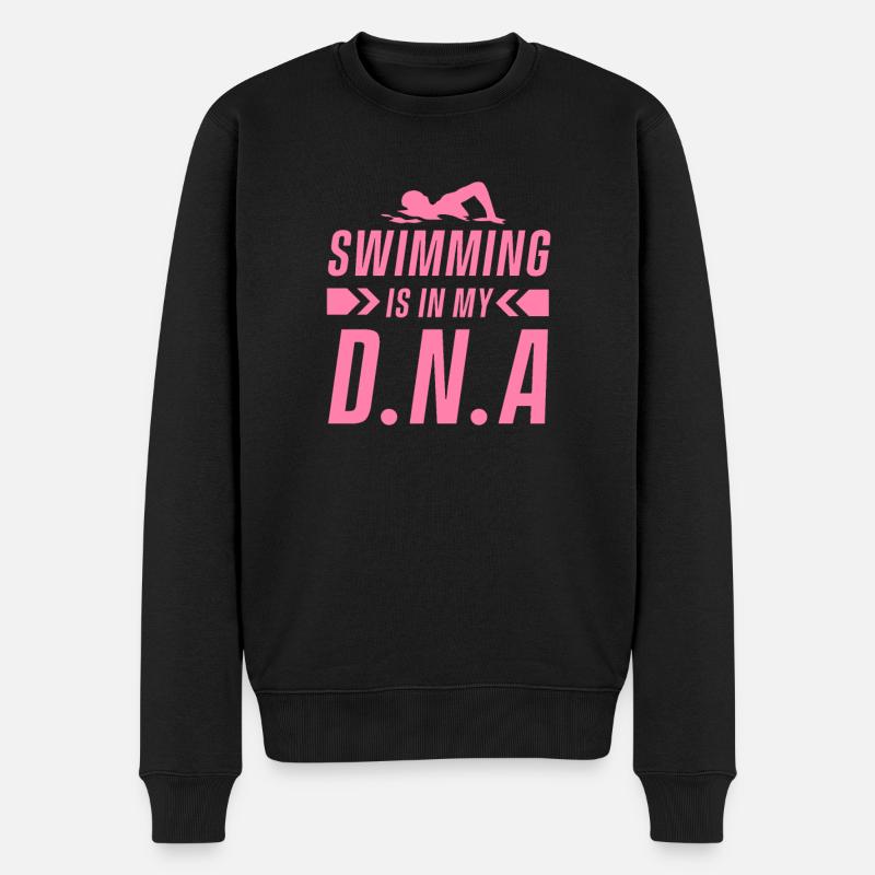 Nageur nageuse nageuse - Pull Premium bio Homme - noir