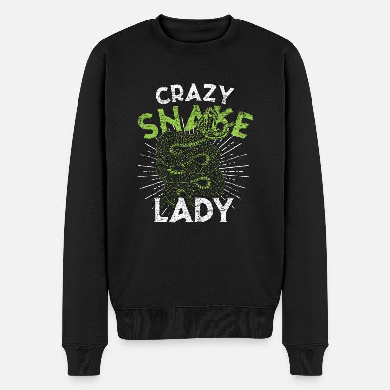 Dame serpent - Pull Premium bio Homme - noir