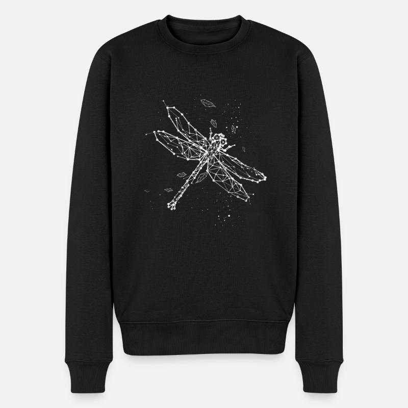 Ailes de libellule - Pull Premium bio Homme - noir