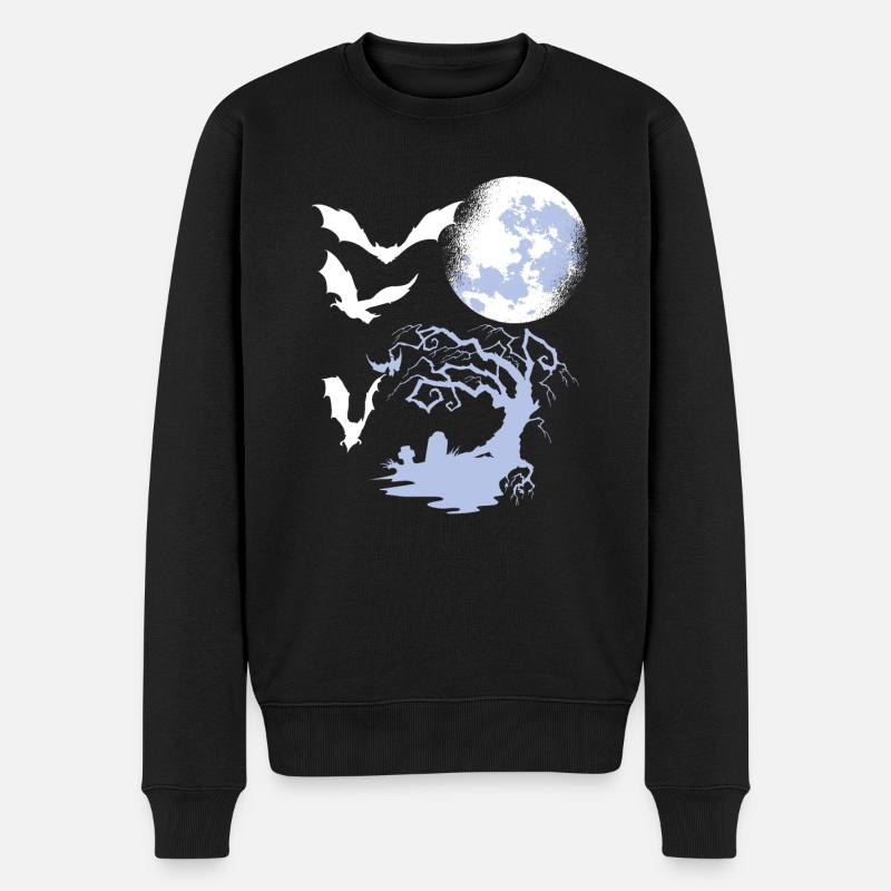 Chauve-souris Mouches - Pull Premium bio Homme - noir