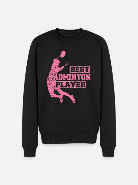 Badminton Badminton Badminton Badminton - Økologisk premium-sweatshirt til mænd - sort