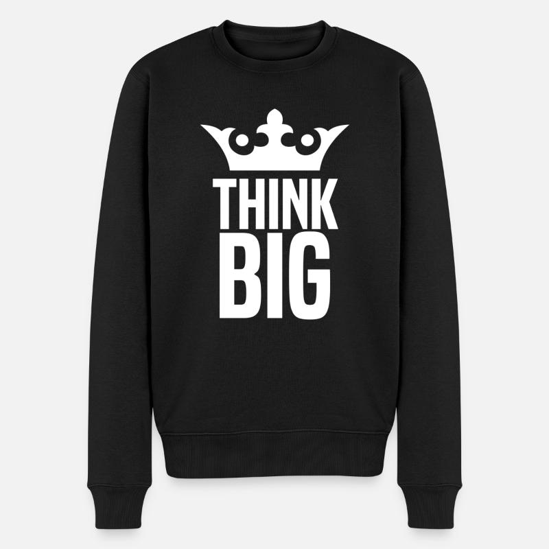 Hip hop - Pull Premium bio Homme - noir