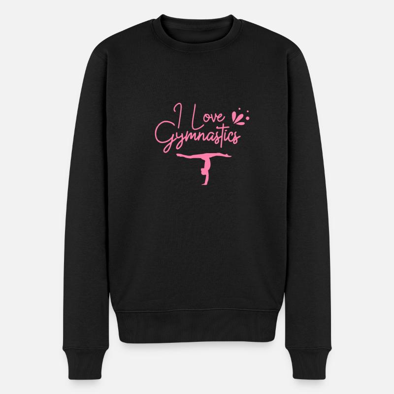 Gymnastique - Pull Premium bio Homme - noir