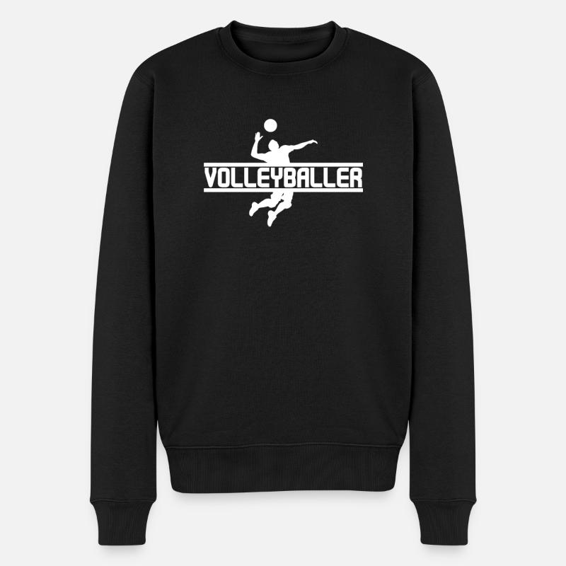 Volleyballer - Pull Premium bio Homme - noir