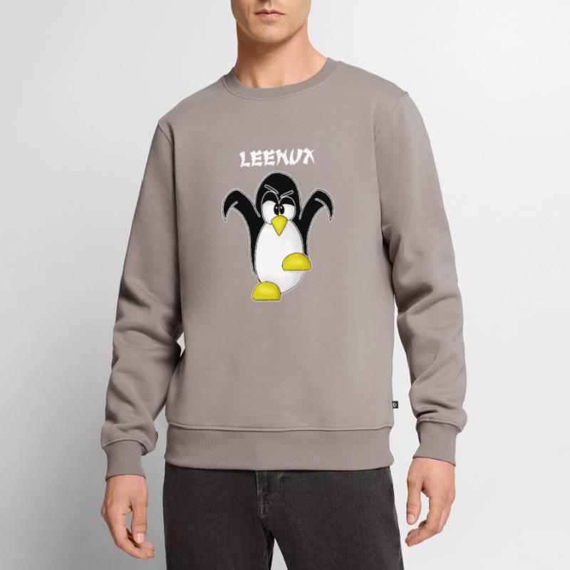 Linux Computer Nerd Geek Cadeau Admin. Informatique Pull Premium bio Homme