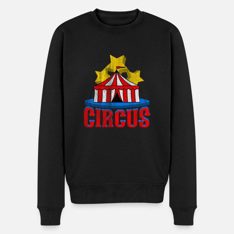 cirque - Pull Premium bio Homme - noir