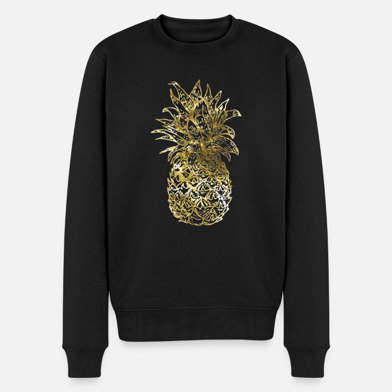 ananas - Pull Premium bio Homme - noir