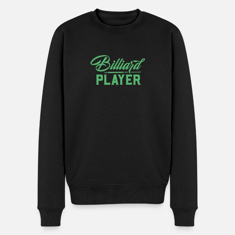 Billiard Billardtisch Billiardspiel Pool Billard - Pull Premium bio Homme - noir