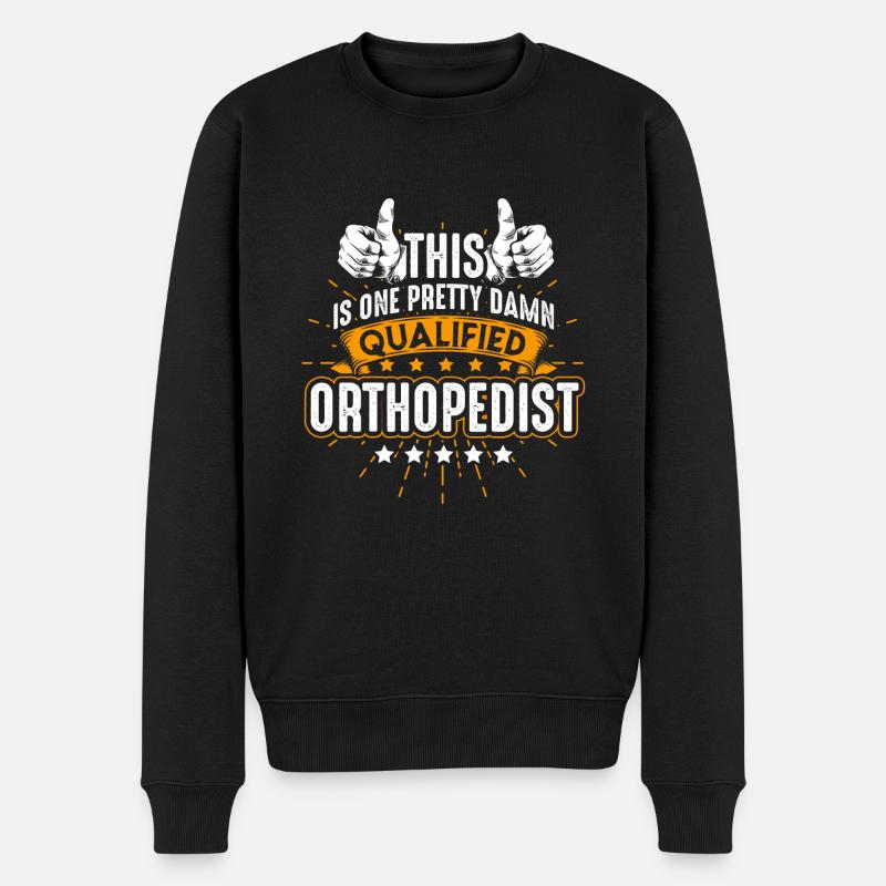 Métier orthopédiste - Pull Premium bio Homme - noir