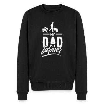 Bauer Bauer Bauer Bauer - Männer Premium Bio Pullover - Schwarz - Vorne - Nico (187cm)