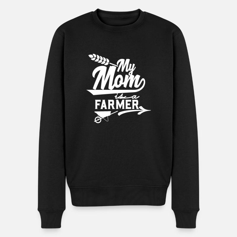 Bauer Bauer Bauer Bauer - Men's Premium Organic Jumper - black