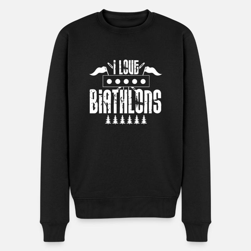 Biathlon - Pull Premium bio Homme - noir