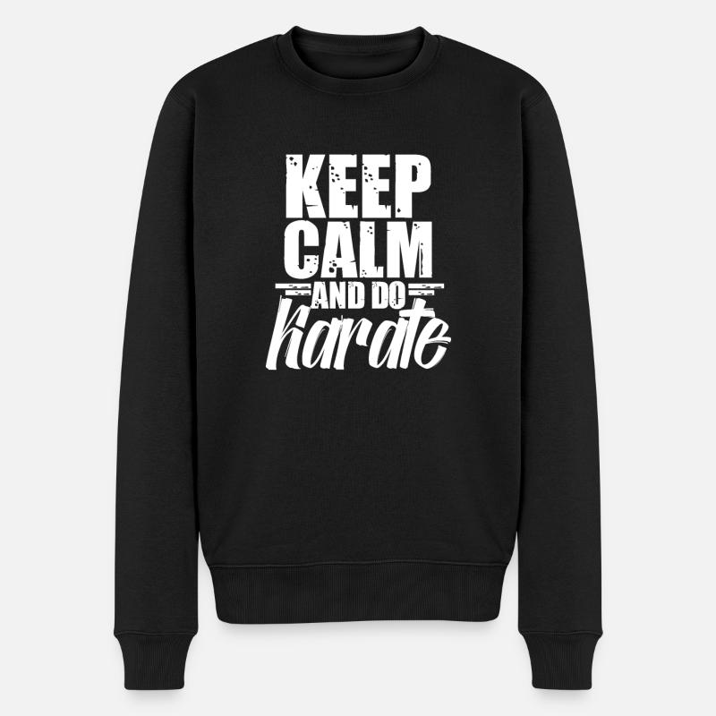 Karaté Karaté Karaté Karaté - Pull Premium bio Homme - noir