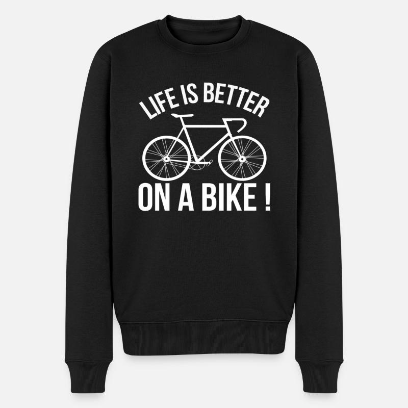 coureur - Pull Premium bio Homme - noir