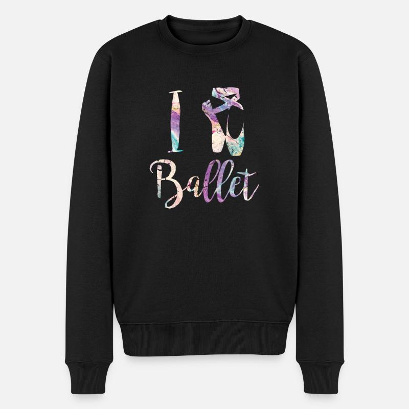 ballet - Pull Premium bio Homme - noir