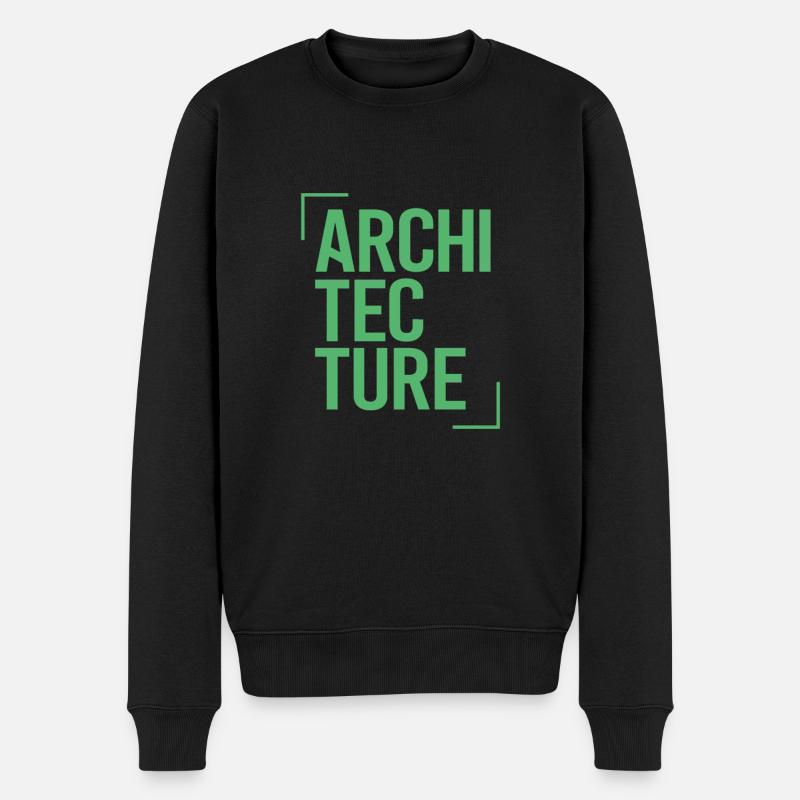 Architecte - Pull Premium bio Homme - noir