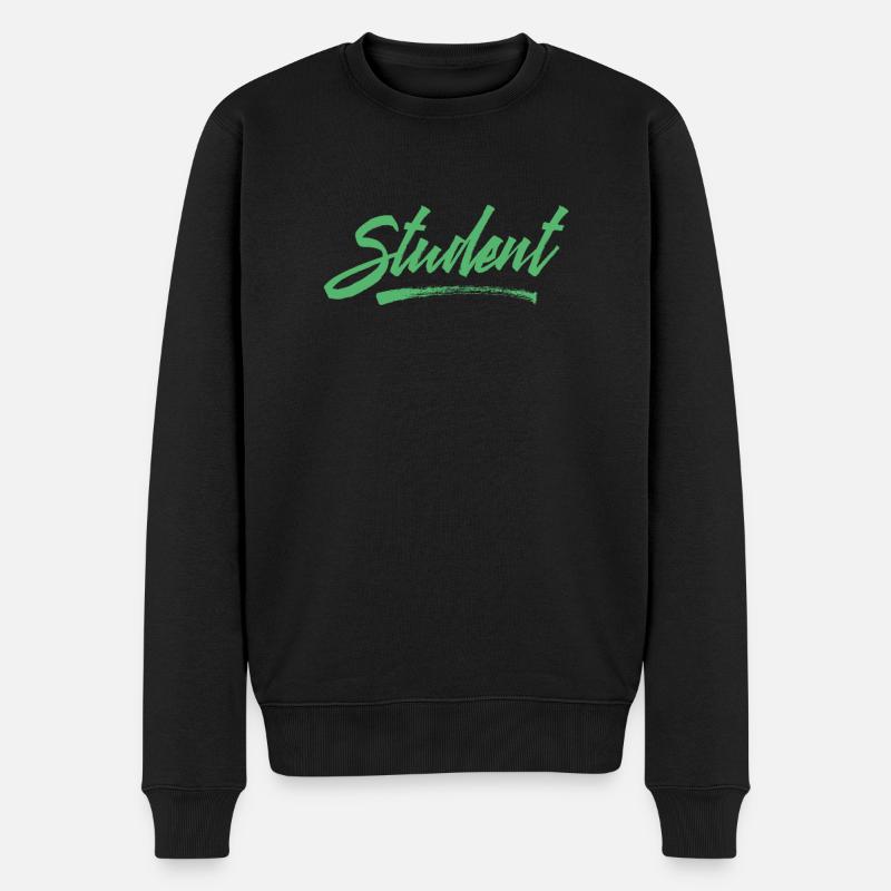 StudyIng Student Student University Studies - Men's Premium Organic Jumper - black