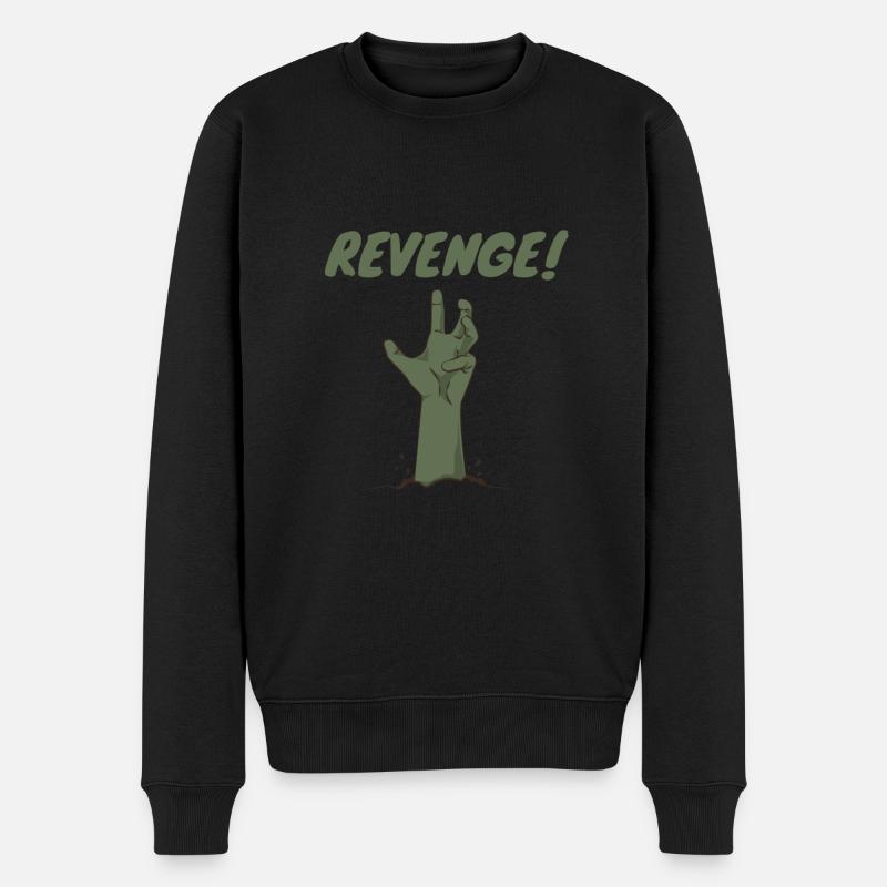 Vengeance main vengeance vengeur - Pull Premium bio Homme - noir