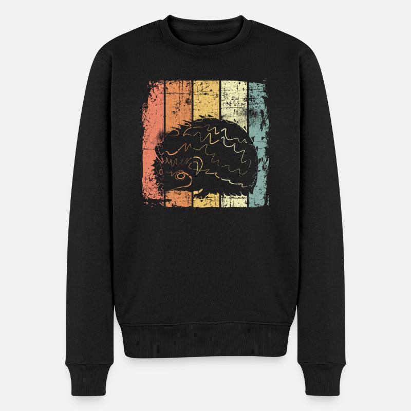 Hérisson - Pull Premium bio Homme - noir