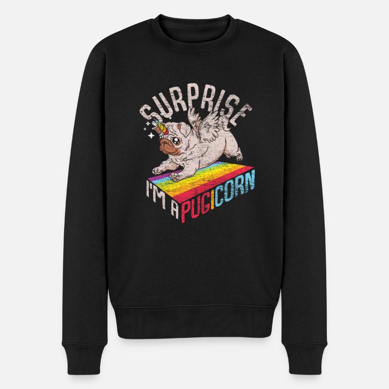 carlin - Pull Premium bio Homme - noir