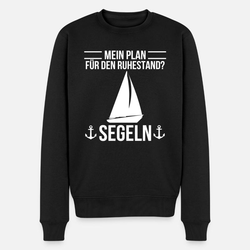 marin - Pull Premium bio Homme - noir