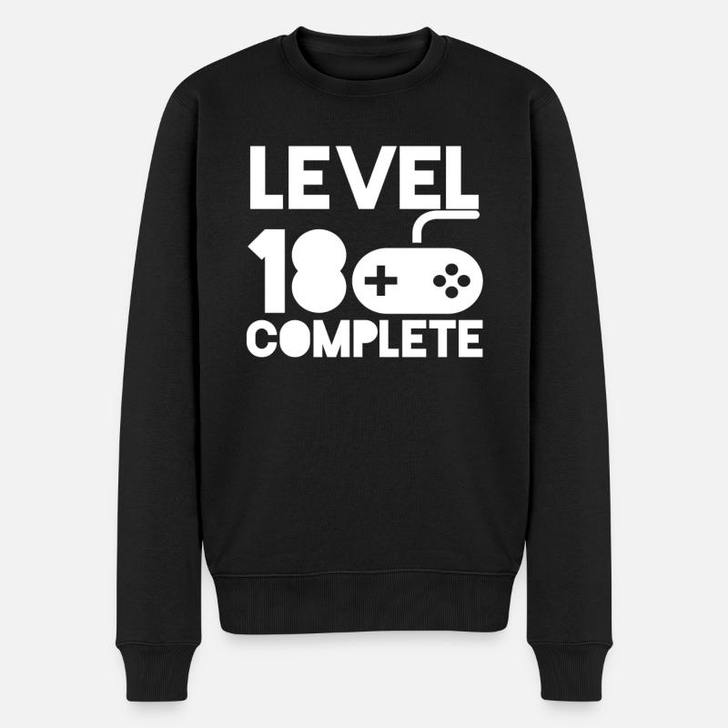 Gamer - Pull Premium bio Homme - noir