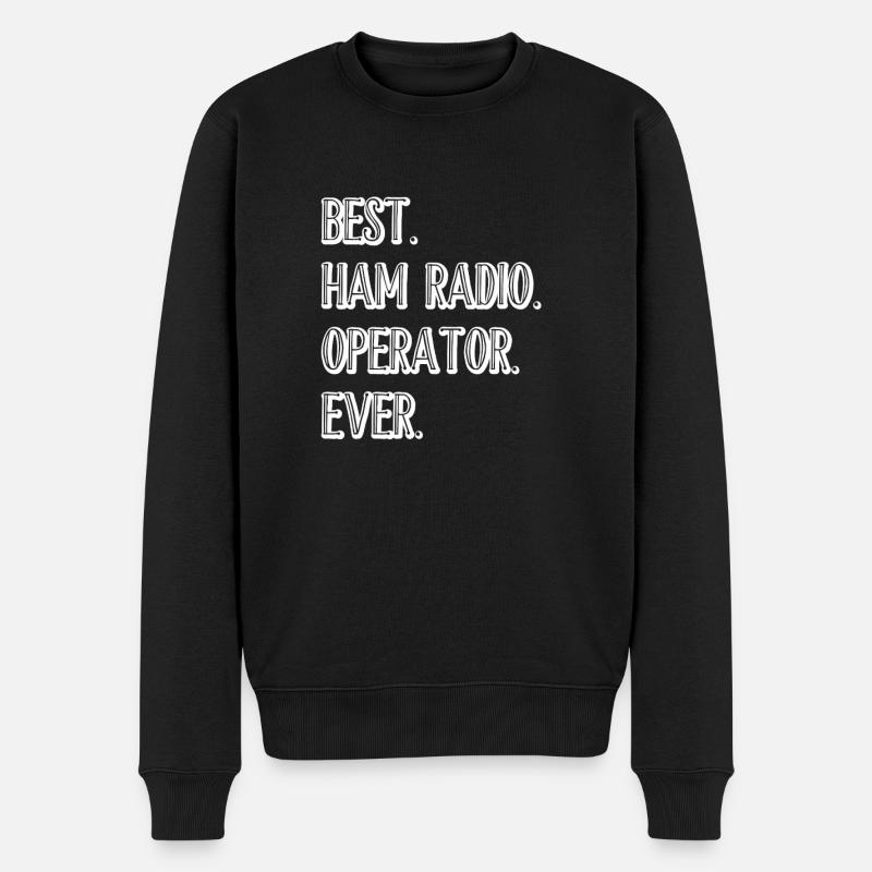 Radio amateur - Pull Premium bio Homme - noir