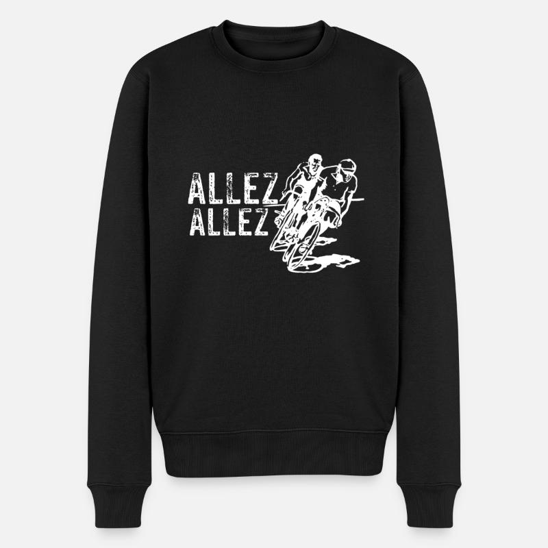 cyclisme - Pull Premium bio Homme - noir