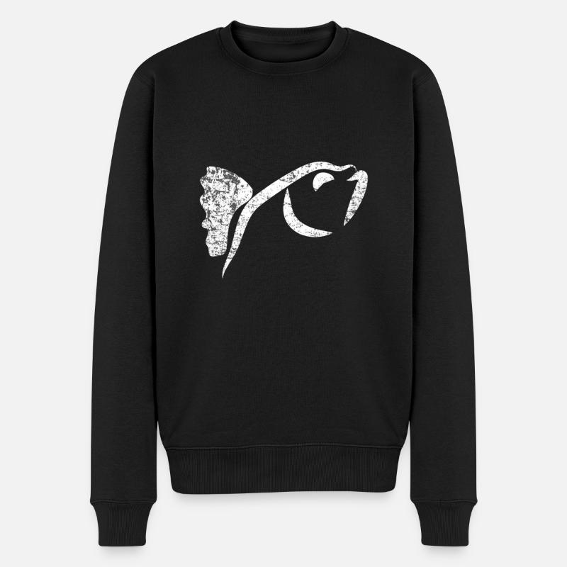 poisson - Pull Premium bio Homme - noir