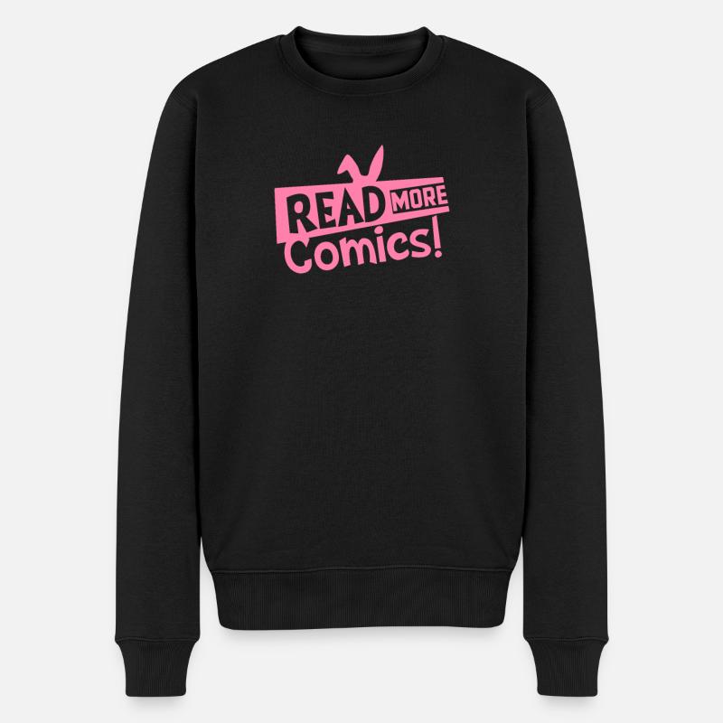 bandes dessinées - Pull Premium bio Homme - noir