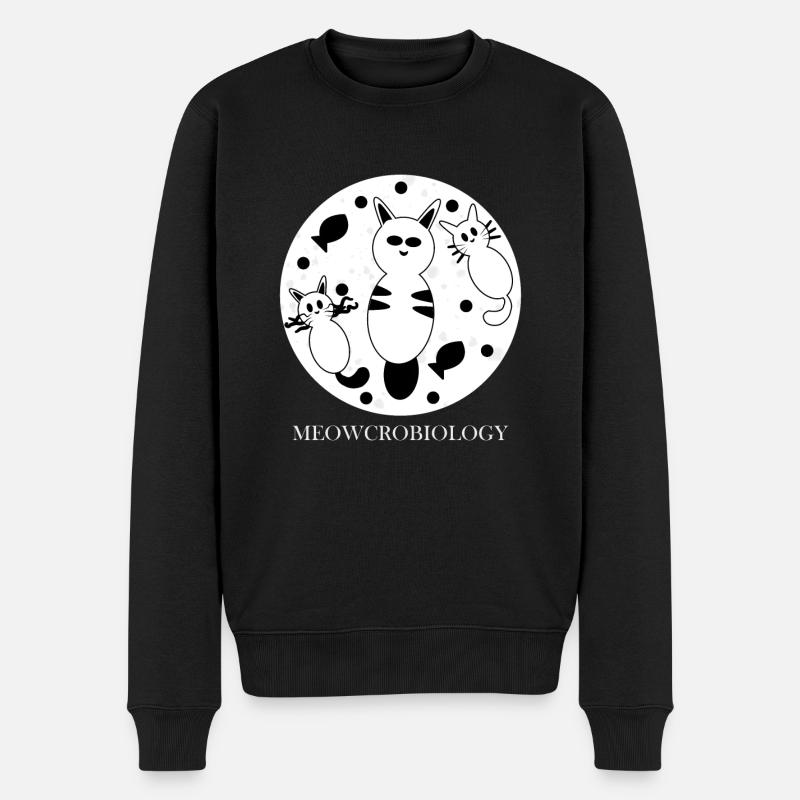 Science Microbiologie - Pull Premium bio Homme - noir