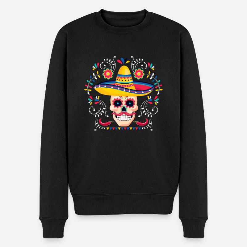 Mexique - Pull Premium bio Homme - noir