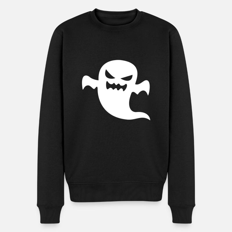 Geist - Männer Premium Bio Pullover - Schwarz