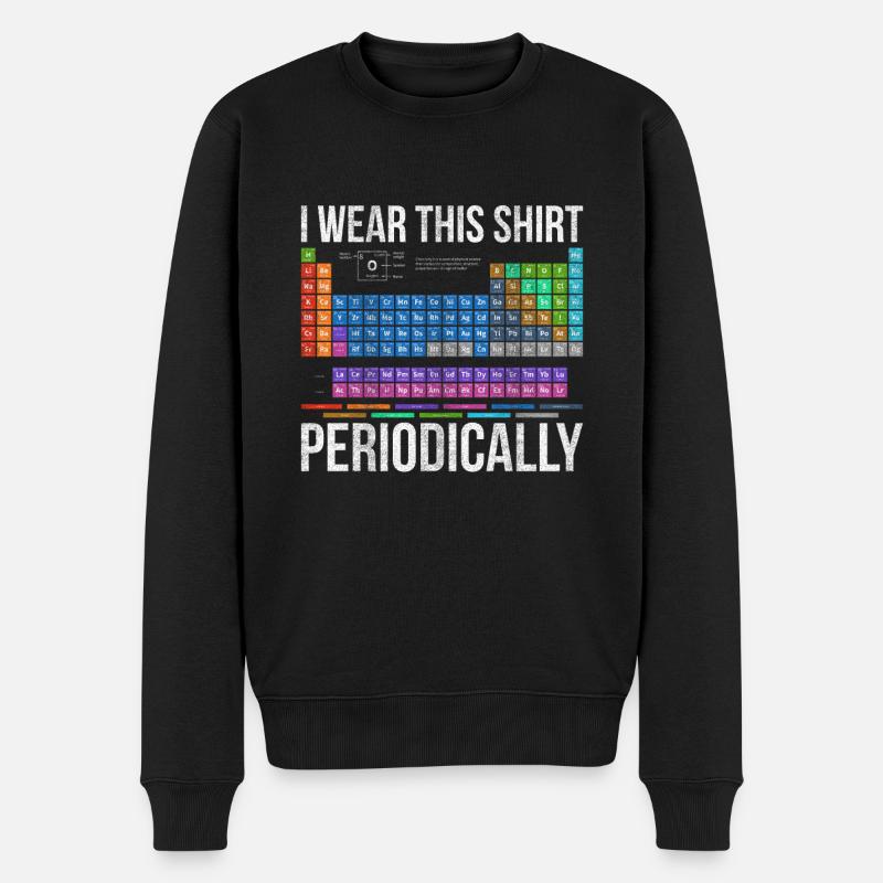 Tenue de chimie - Pull Premium bio Homme - noir