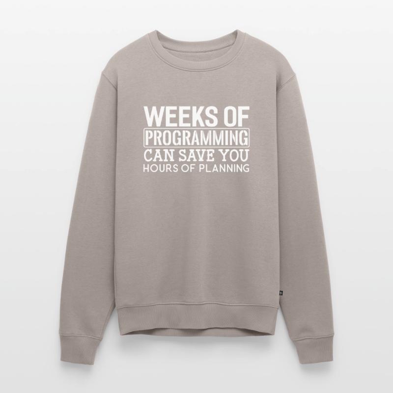 Programmeurs semaines De Programmation Pull Premium bio Homme