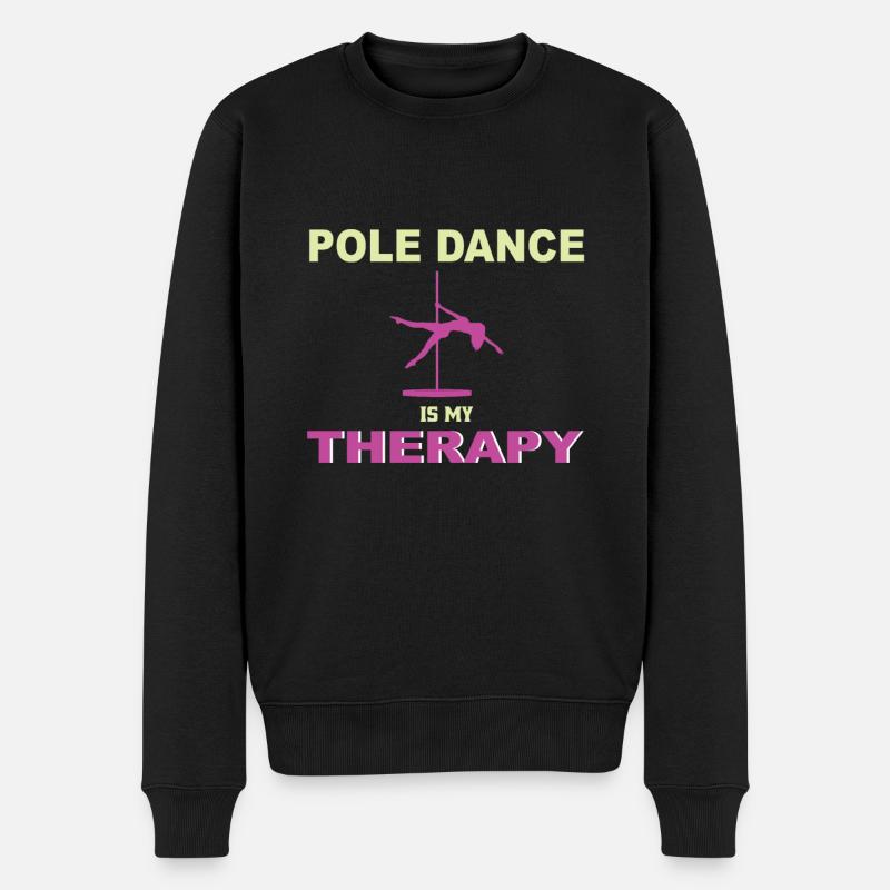 Pole dance pole dance pole dance danseur hobby - Pull Premium bio Homme - noir