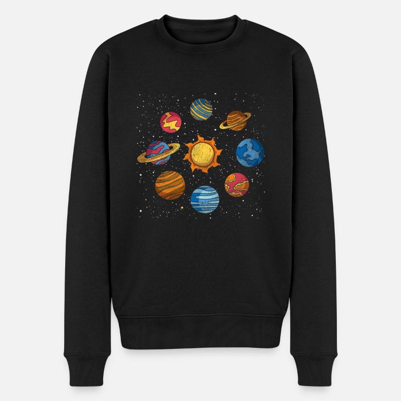 astronomie - Pull Premium bio Homme - noir