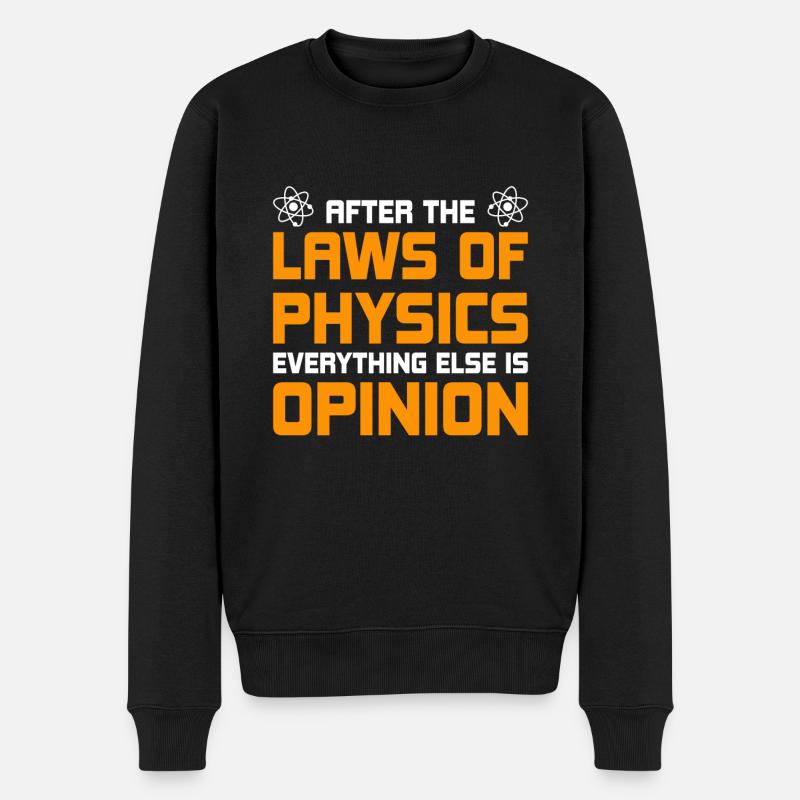 physique - Pull Premium bio Homme - noir