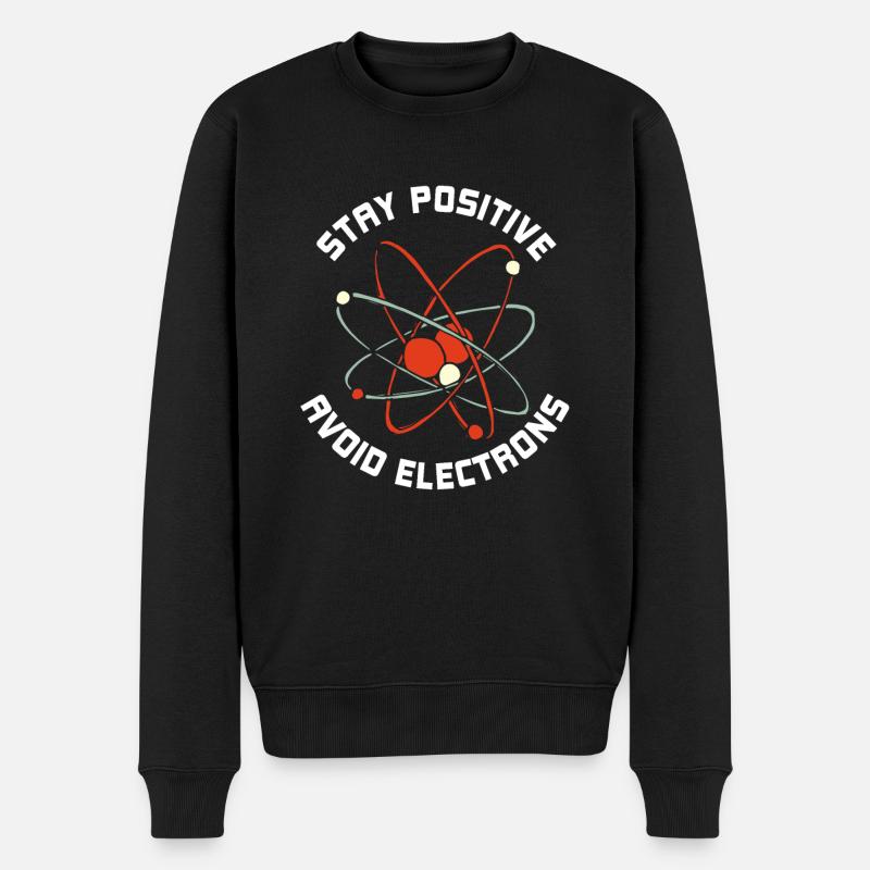 Cadre de physique - Pull Premium bio Homme - noir