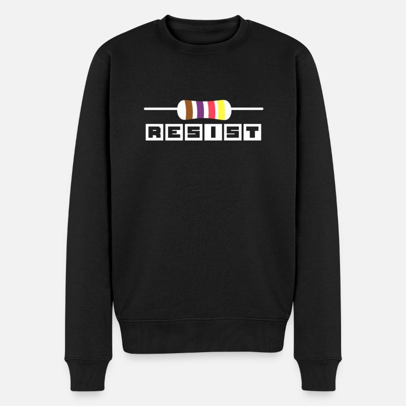 Résistance électronique - Pull Premium bio Homme - noir